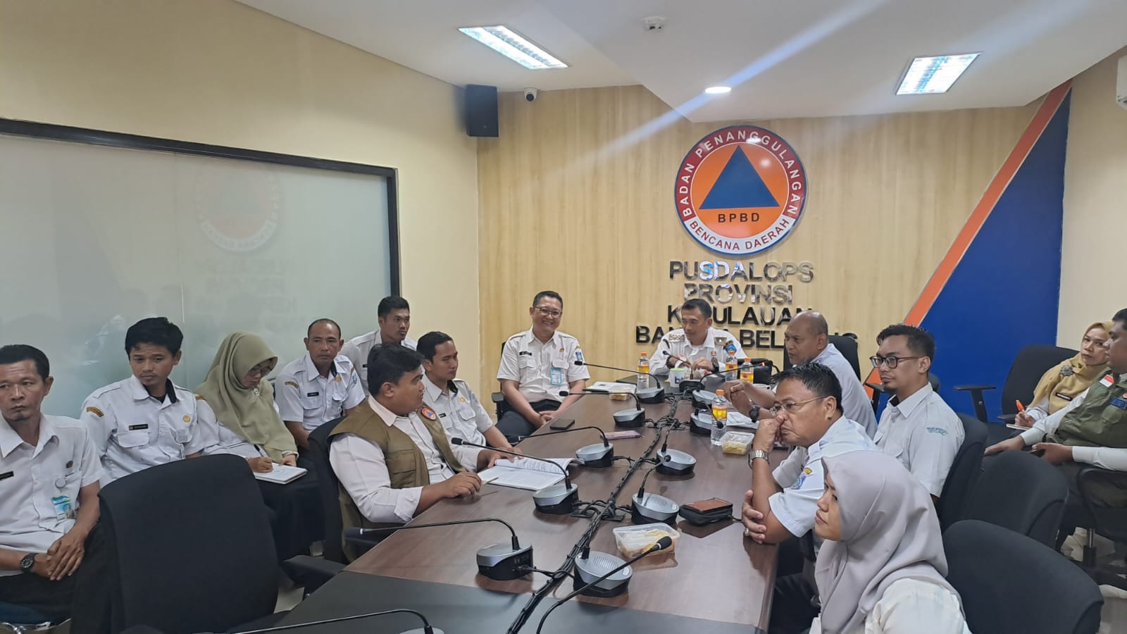 Akselerasi Resiliensi BPBD Provinsi Kepulauan Bangka Belitung Matangkan Dokumen Rencana Kontingensi melalui Sinergi Lintas Sektoral